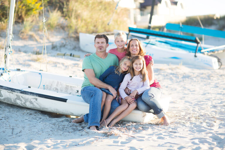 Sitting on the dock of the (Ocean City) Bay