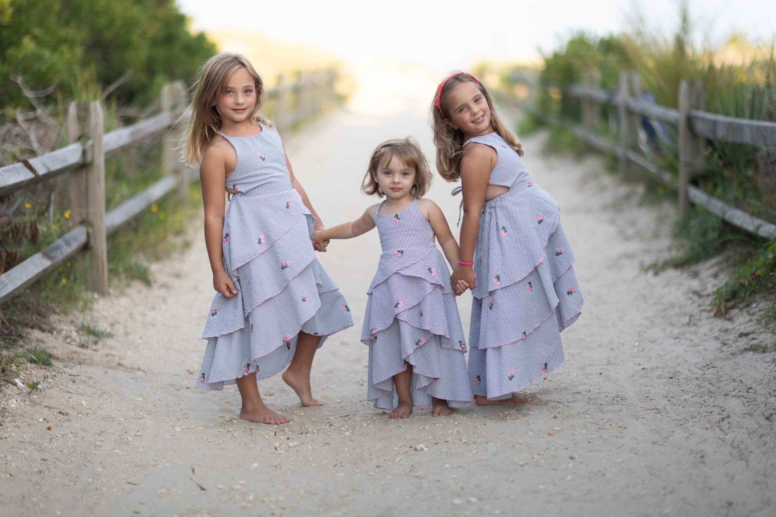 Three Beautiful Little Ladies